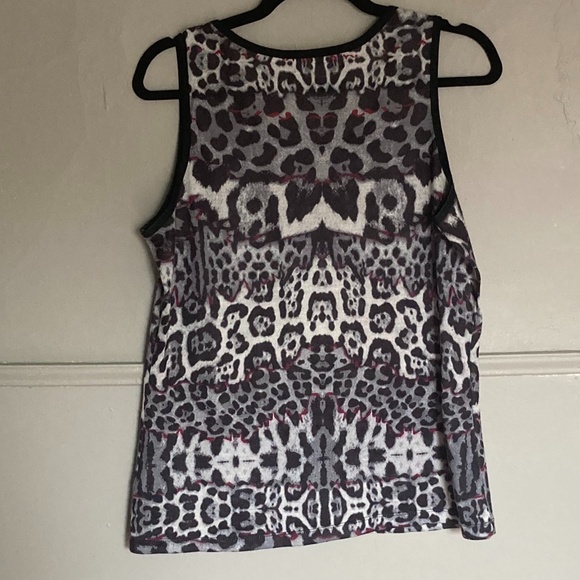 Esha Design Animal Print Tank Top - Picture 2 of 3